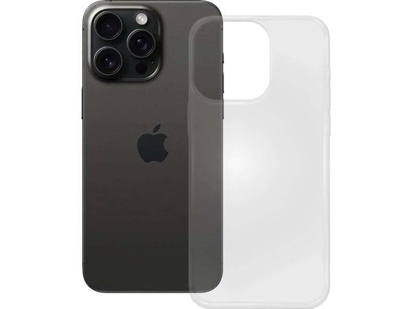 PEDEA 50160994, Suojus, Apple, iPhone 16 Pro, 16 cm (6.3"), Läpinäkyvä