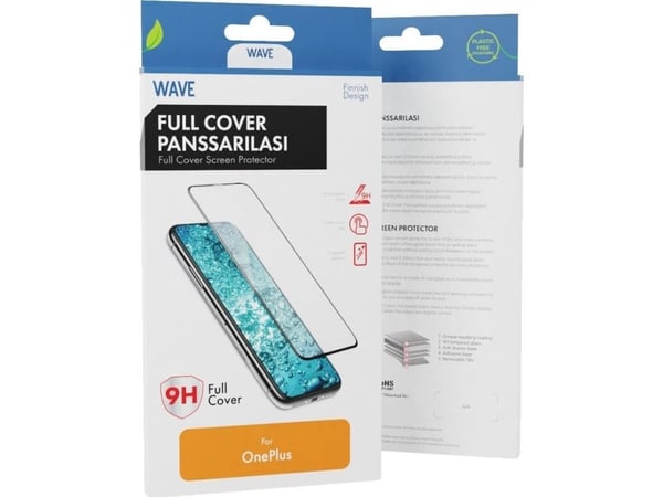 Wave -FC-OP-9-BK, OnePlus, 9, Ripebestandig, Sort, Gjennomsiktig, 1 stykker