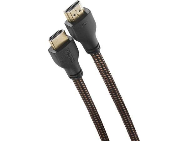 One For All CC5215, 1,5 m, HDMI-tyyppi A (vakio), HDMI-tyyppi A (vakio), 48 Gbit/s, Musta