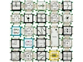 ALLNET Logic Set, Startpaket, Brick’R’knowledge, ALLNET, Multifärg, 9 V