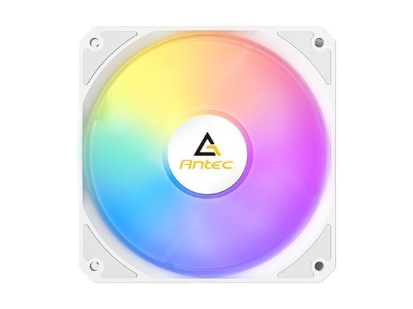 Antec P12 PWM ARGB, Vifte, 600 RPM, 1500 RPM, 26,5 sone, Hvit