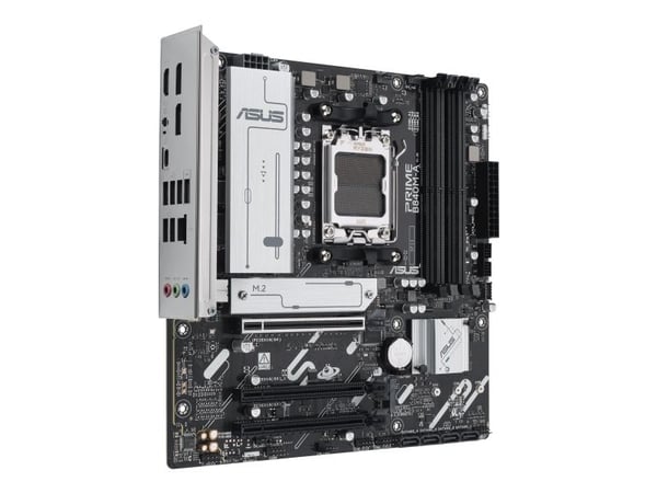 ASUS PRIME B840M-A-CSM - Hovedkort - micro ATX - Socket AM5 - AMD B840 Chipset - USB-C 3.2 Gen 1, USB 3.2 Gen 1 - 2.5 Gigabit LAN - innbygd grafikk...
