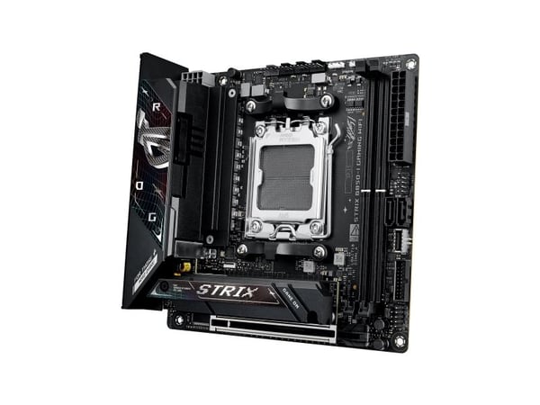 ASUS ROG STRIX B850-I GAMING WIFI - Hovedkort - mini-ITX - Socket AM5 - AMD B850 Chipset - USB-C 3.2 Gen 2x2, USB-C 3.2 Gen2, USB 3.2 Gen 2, USB 3....