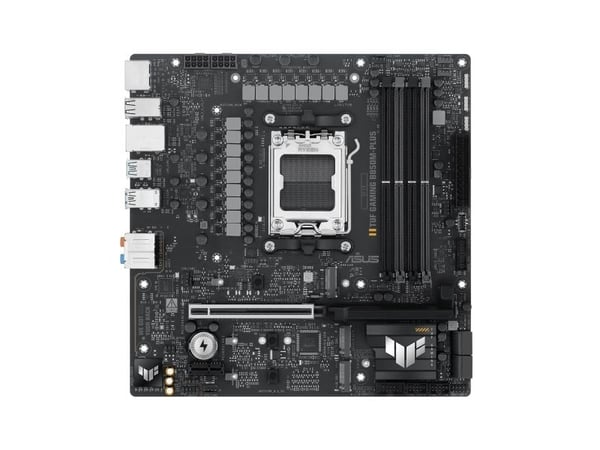 ASUS TUF GAMING B850M-PLUS - Hovedkort - micro ATX - Socket AM5 - AMD B850 Chipset - USB-C 3.2 Gen 2x2, USB-C 3.2 Gen2, USB 3.2 Gen 2, USB 3.2 Gen ...