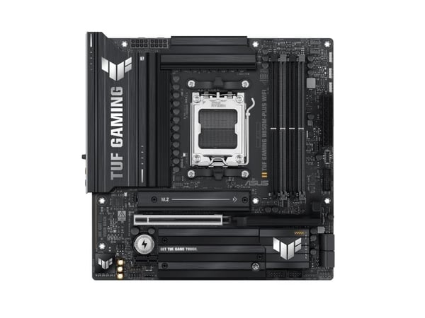 ASUS TUF GAMING B850M-PLUS WIFI - Hovedkort - micro ATX - Socket AM5 - AMD B850 Chipset - USB-C 3.2 Gen 2x2, USB-C 3.2 Gen2, USB 3.2 Gen 2, USB 3.2...
