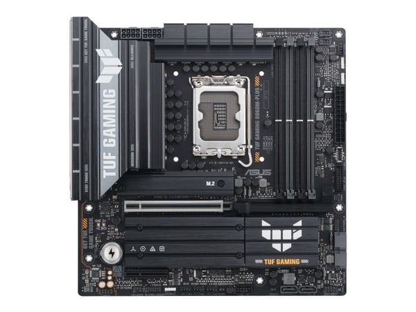 ASUS TUF GAMING B860M-PLUS, Intel, LGA 1851 (Socket V1), Intel Core Ultra (Series 2), LGA 1851, DDR5-SDRAM, 256 GB