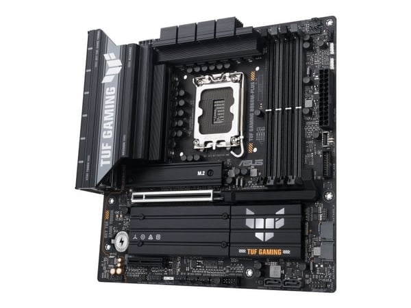 ASUS TUF GAMING B860M-PLUS, Intel, LGA 1851 (Socket V1), Intel Core Ultra (Series 2), LGA 1851, DDR5-SDRAM, 256 GB