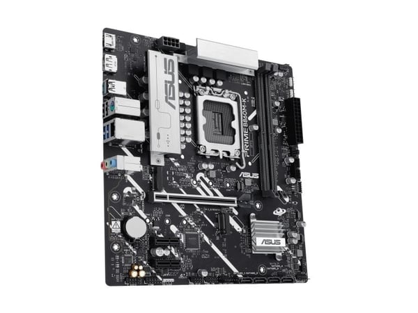 ASUS PRIME B860M-K - Hovedkort - micro ATX - LGA1851-sokkel - B860 Chipset - USB 3.2 Gen 2, USB 3.2 Gen 1, USB-C 3.2 Gen 1 - 2.5 Gigabit LAN - innb...