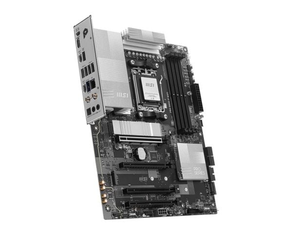 MSI PRO B850-P WIFI - Hovedkort - ATX - Socket AM5 - AMD B850 Chipset - USB 3.2 Gen 2, USB-C 3.2 Gen2, USB 3.2 Gen 1 - 5 Gigabit Ethernet, Wi-Fi 7 ...