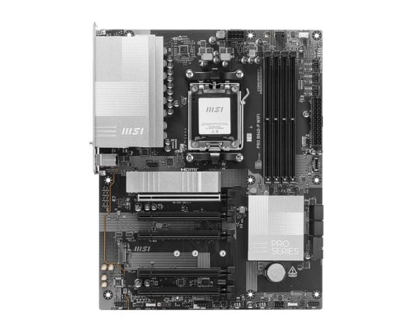 MSI PRO B840-P WIFI - Hovedkort - ATX - Socket AM5 - AMD B840 Chipset - USB 3.2 Gen 2, USB-C 3.2 Gen 1, USB 3.2 Gen 1, USB-C 3.2 Gen2 - 2.5 Gigabit...