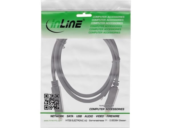 InLine 17164I, aktiv videokonverter, svart, 1,5 m, 3840 x 2160 piksler, 3840x2160@30fps, HDMI