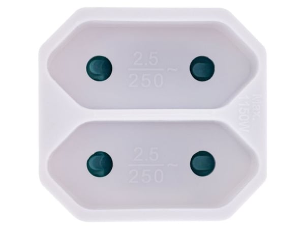 InLine 16471D, Valkoinen, 41 mm, 65 mm, 38 mm, 26 g, 41 x 65 x 38 mm