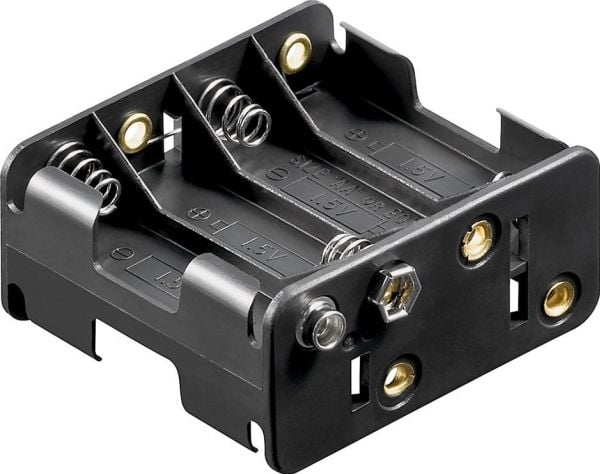 Goobay 11468, AA, Plast, Sort, -20 - 50 °C, 1 stykker, RoHS