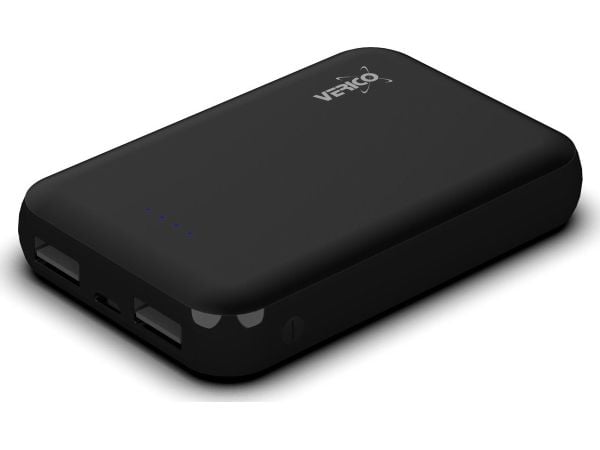 Verico Powerbank Guard, 10000 mAh, Lithium-Ion (Li-Ion), 5 V, Sort