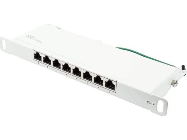 Alcasa GC-N0125, Gigabit Ethernet, RJ-45, Cat6, S/UTP (STP), 22/26, Hvit