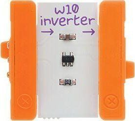 littleBits inverter, littleBits, Oransje, Hvit, 127 mm, 203,2 mm, 19,1 mm, 72 g