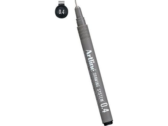 Fineliner Artline tegnepenn EK234, 0,4 mm, sort
