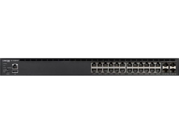 LANCOM XS-4530YUP - Switch - stackable, multi-gigabit, for medium, data intensive infrastructures - L3 - Styrt - 12 x 100/1000/2.5G (PoE++) + 12 x ...