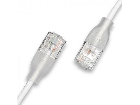 Wantec 7407, 3 m, Cat6a, valkoinen