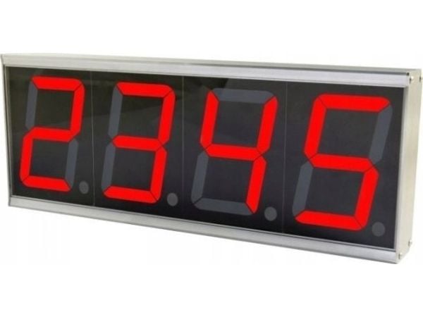 ALLNET ALL-POE-CNT-1, Digital vekkerklokke, Grå, 370 mm, 141 mm, 43 mm, 2,18 kg