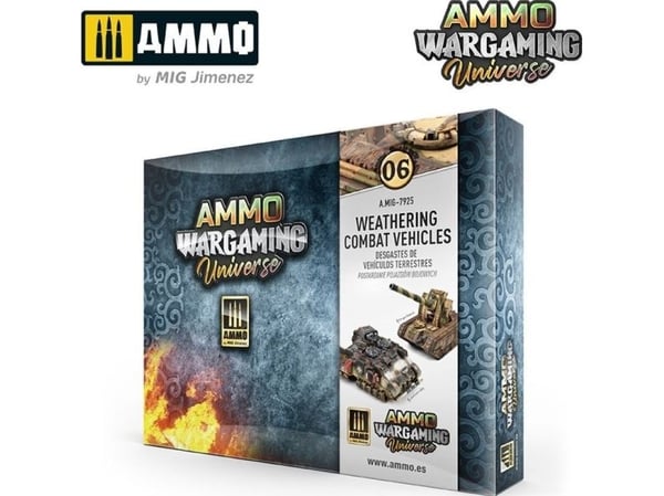 Vallejo Ammo Wargaming Universe 06 - Weathering stridskjøretøy - Slitasje på stridskjøretøy