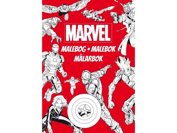 Marvel - Malebog | Kieli: Tanska