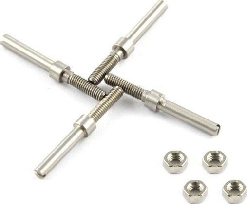 MakeBlock gängad axel 4*39 mm (4-pack)