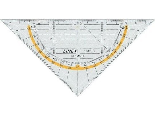 Geometritrekant Linex 1616G