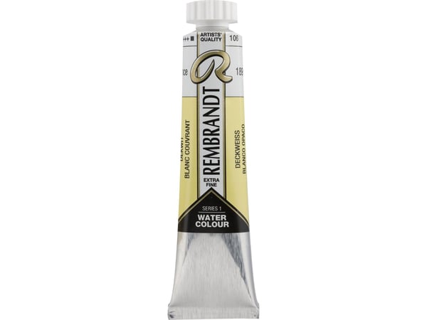 Rembrandt akvarellrør Opaque White 106