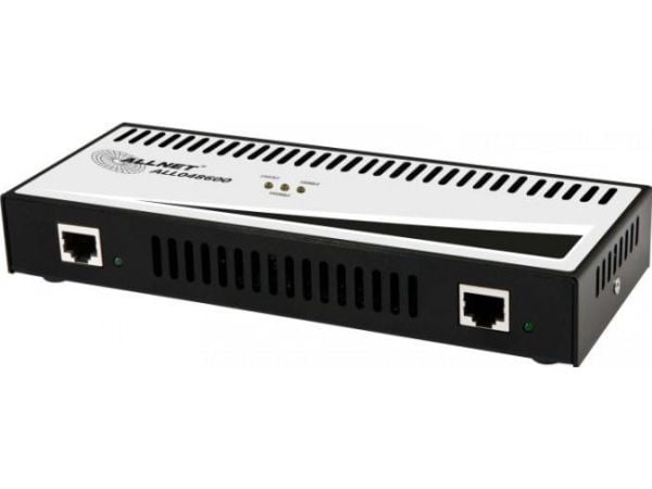 ALLNET ALL048600v2, 1000 Mbit/s, Ethernet/bredbåndsforbindelse, Kan monteres på vegg, Sort