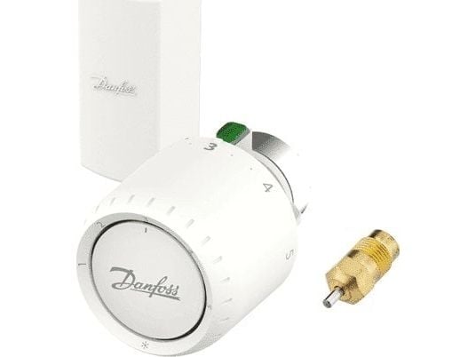 DANFOSS Aveo Servicetermostat med fjernføler, 2m kapillarrør. Indstillingsområde 7-26°C, Frostsikring, Servicepakdåse