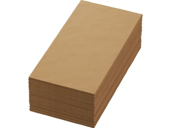 Duni serviett Bio* Dunisoft 1/8 fold 40 x 40 cm, 6 pk x 60 stk/krt