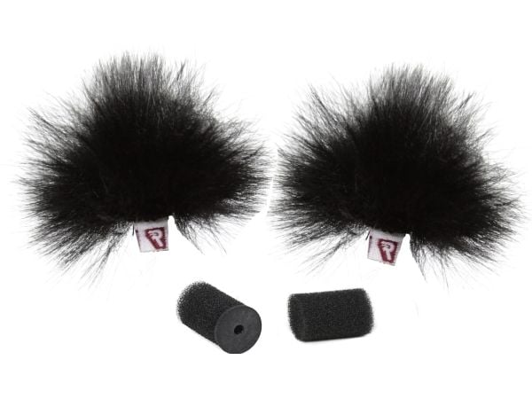 Rycote Rycote Black Ristretto Lavalier vindbeskyttelse - par
