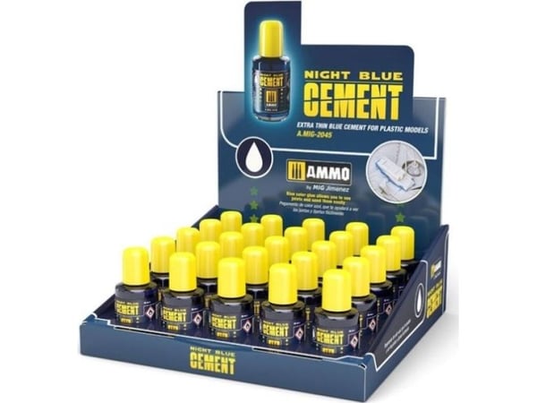 Vallejo Ammo: Night Blue sement-display (25)