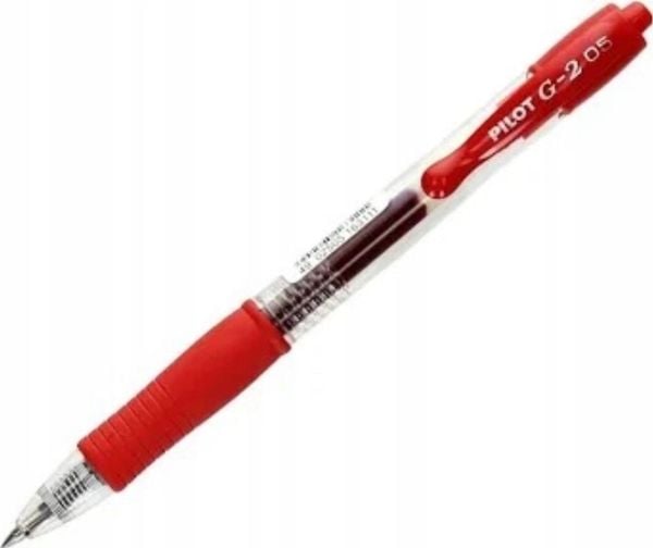 Gelpen Pilot G-2 medium rød (stk.)