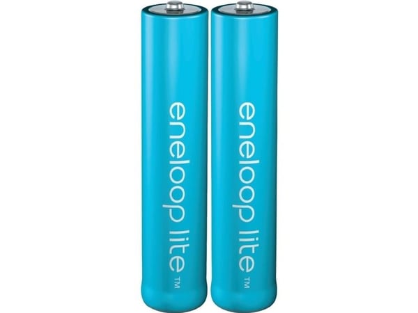 Panasonic eneloop lite BK-4LCCE - Batteri 2 x AAA - NiMH - (ladbare) - 550 mAh