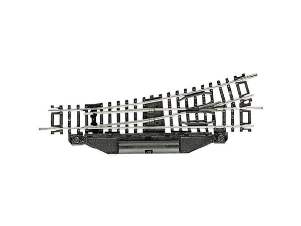 Fleischmann N-skinne 22267 (uten ballast) høyre 112,6 mm 15° 362,6 mm
