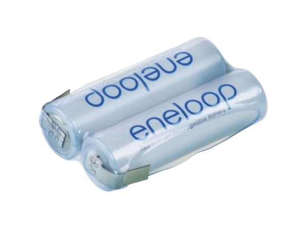 Panasonic eneloop-sarjan F1x2 akkupaketti Kennomäärä: 2 Akun koko: R6 (AA) Z tab NiMH 2,4 V 1900 mAh
