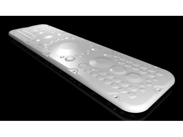 Rittal SZ 2564.300, Rackplate, Plast, Lysegrå, 1 stykker, 700 g