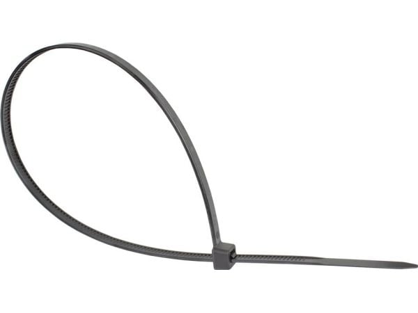 Alcasa KAB-25S48, Avattava johdinside, Nailon, Musta, 2 - 65 mm, -40 - 85 °C, 25 cm