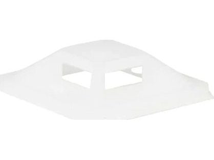 Lanview LVT-CABLEMOUNT-50W, Polypropeeni (PP), Valkoinen, 150 mm, 12 mm, 166 g, 180 g