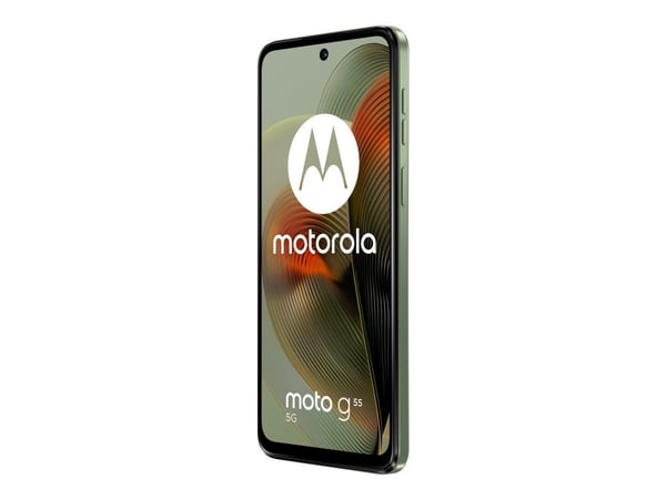 Motorola Moto G55 - 5G pekskärmsmobil - dual-SIM - RAM 8 GB / Internminne 256 GB - microSD slot - LCD-skärm - 6.49" - 2400 x 1080 pixlar (120 Hz) -...