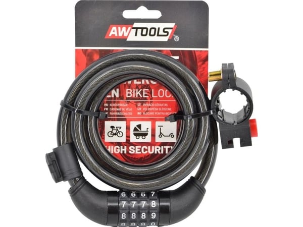 AWTOOLS sykkellås bolt fi 12 x 150 cm KODE