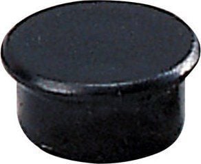 Magneter Dahle 13 mm rund sort - (10 stk.)