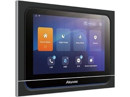 Akuvox X933H, Sort, Plast, -10 - 45 °C, 10 - 90%, 17,8 cm (7"), 1280 x 800 piksler