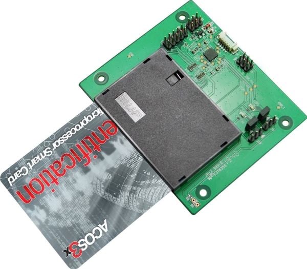 ACS ACM39U-Y3, Svart, Grønn, T=0; T=1; Memory Card Support, Android, 82 mm, 70 mm, 10 mm