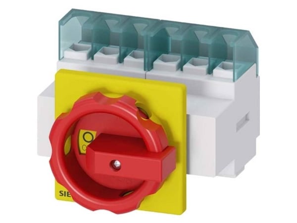 Rød, Gul 6-poletti 16 mm² 32 A 690 V/AC Siemens 3LD22033VK53