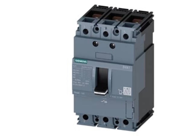 Siemens 3VA1040-4ED32-0AA0 Strömbrytare 1 st Inställningsområde (ström): 40 - 40 A Kopplingsspänning (max.): 690 V/AC (B x H x D) 76,2 x 130 x 70 mm