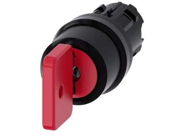 Siemens 3SU10004FL010AA0 / 3SU1000-4FL01-0AA0 nyckelkontakt 2 x 45°, IP66, IP67, IP69/IP69K 1 st