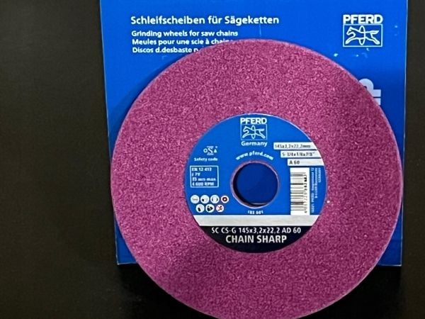 PFERD 33100001, 4600 RPM, 2,22 cm, 3,2 mm, 60 g, 1 stykker